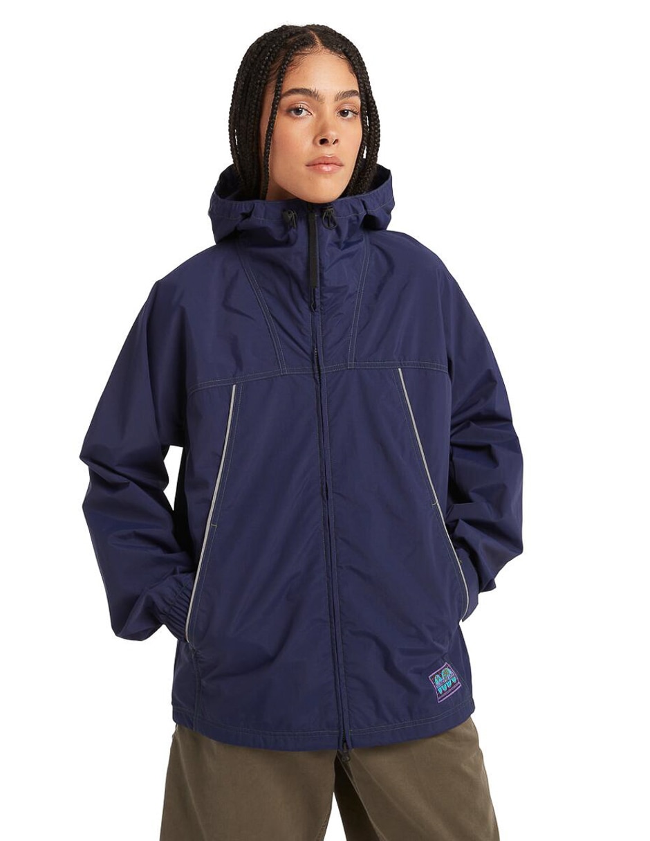 Chamarra casual Timberland impermeable con capucha para hombre