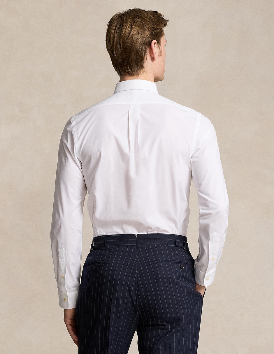 Camisa casual de algodón manga larga para hombre 2