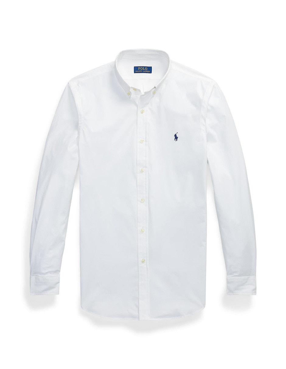 Camisa casual de algodón manga larga para hombre 5