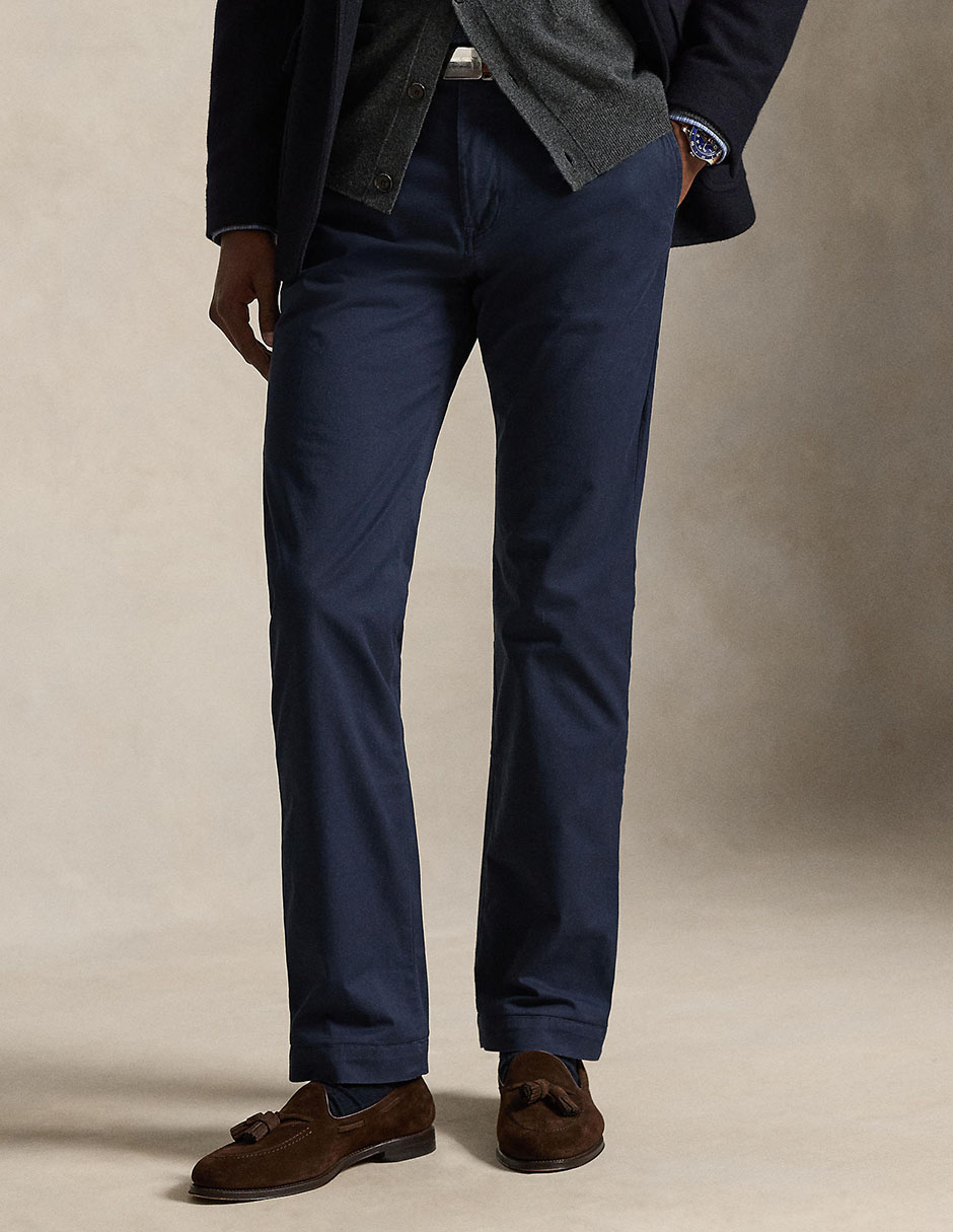 Pantalón chino straight Polo Ralph Lauren de algodón para hombre Pantalón chino straight Polo Ralph Lauren de algodón para hombre