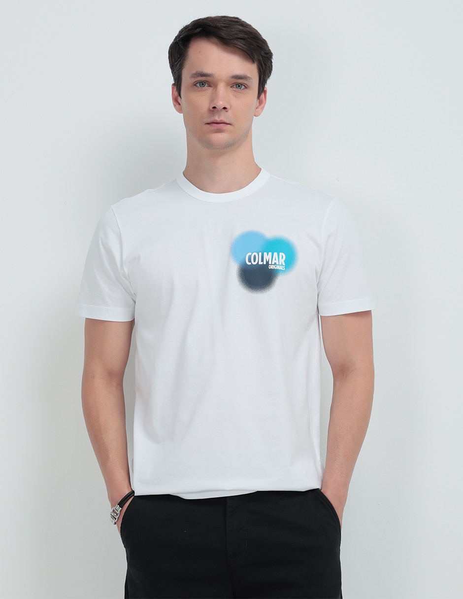 Playera cuello redondo para hombre