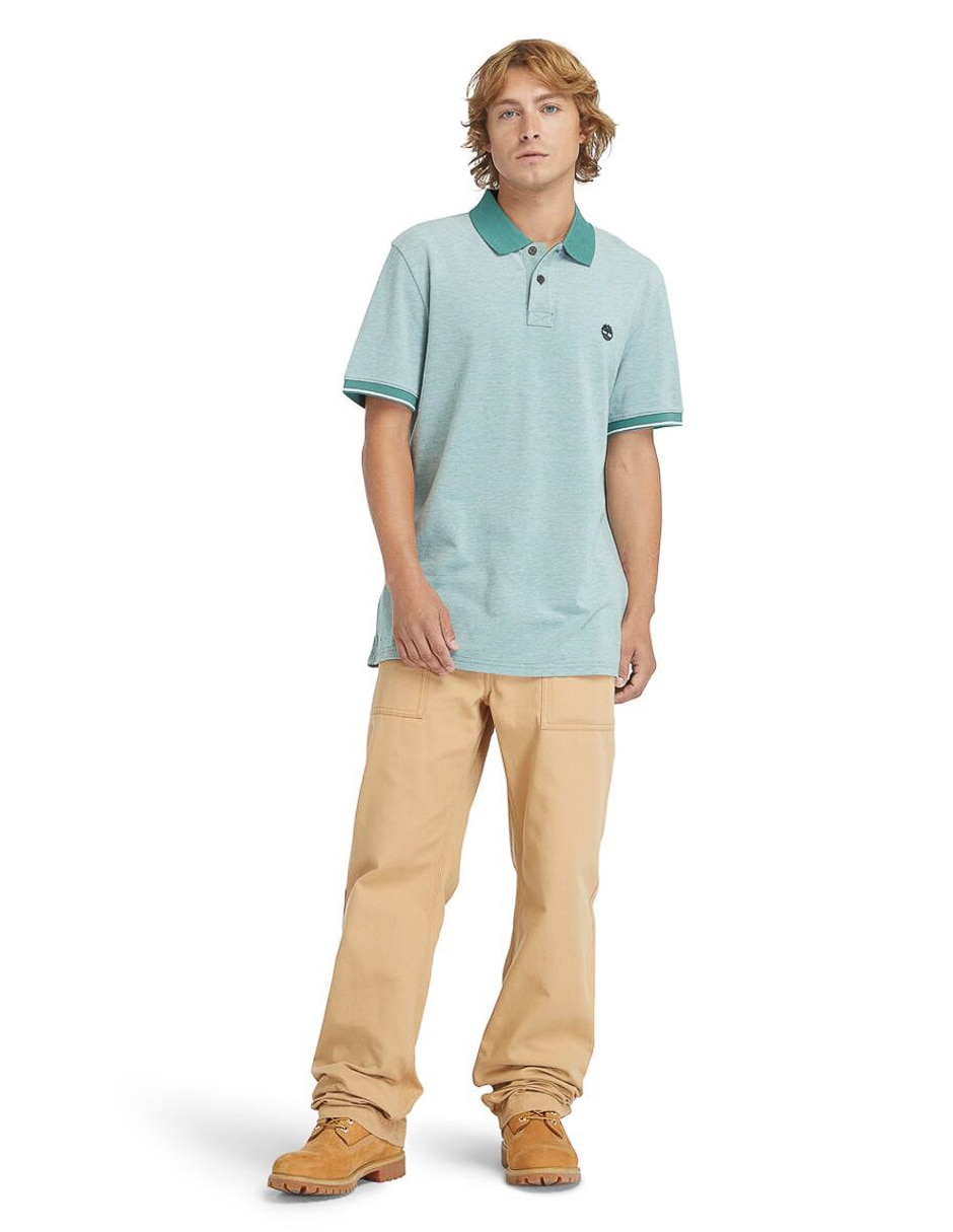 Playera tipo polo Knit para hombre 2