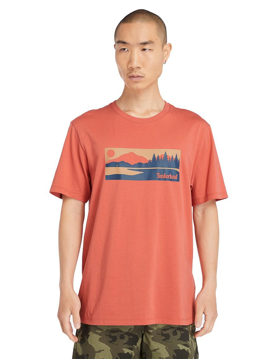Playera Timberland Tee cuello redondo para hombre