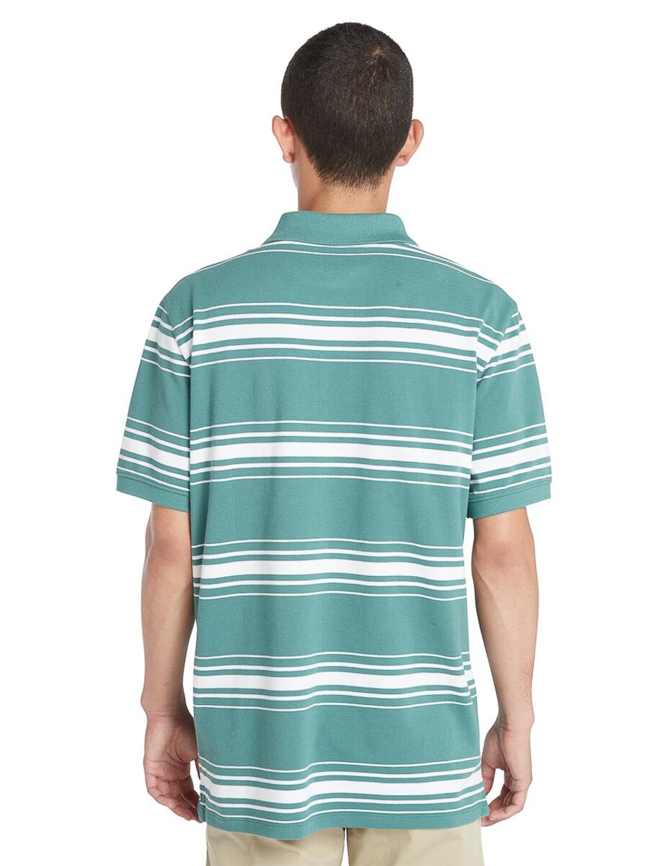 Playera tipo polo Timberland Knit para hombre