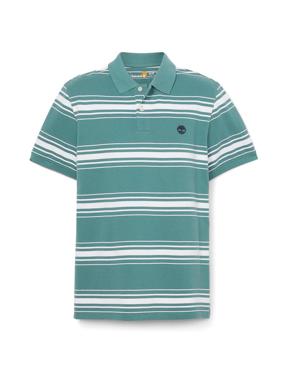 Playera tipo polo Timberland Knit para hombre