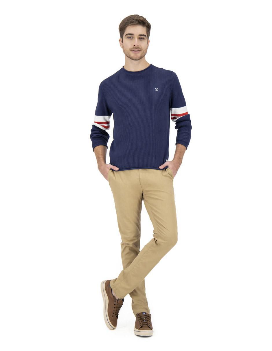 Pantalón straight Nautica Jeans de algodón para hombre