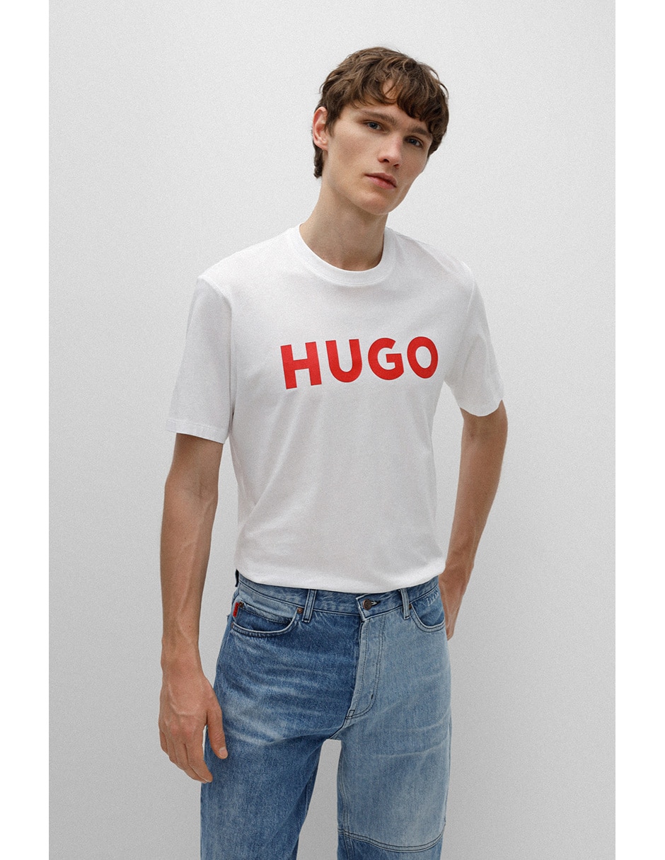 Playera cuello redondo para hombre