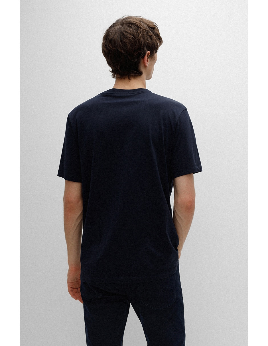Playera Hugo cuello redondo para hombre