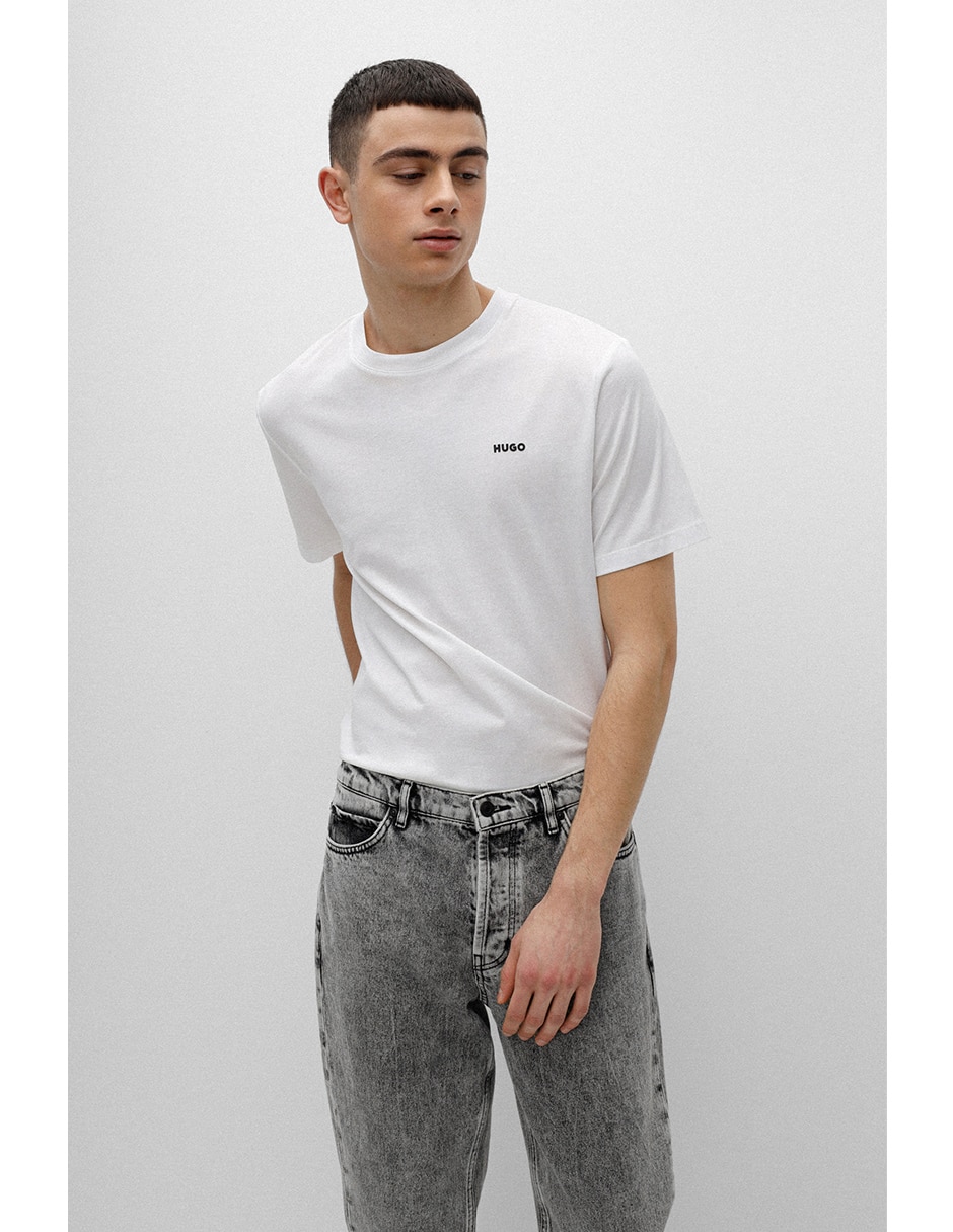 Playera Hugo cuello redondo para hombre