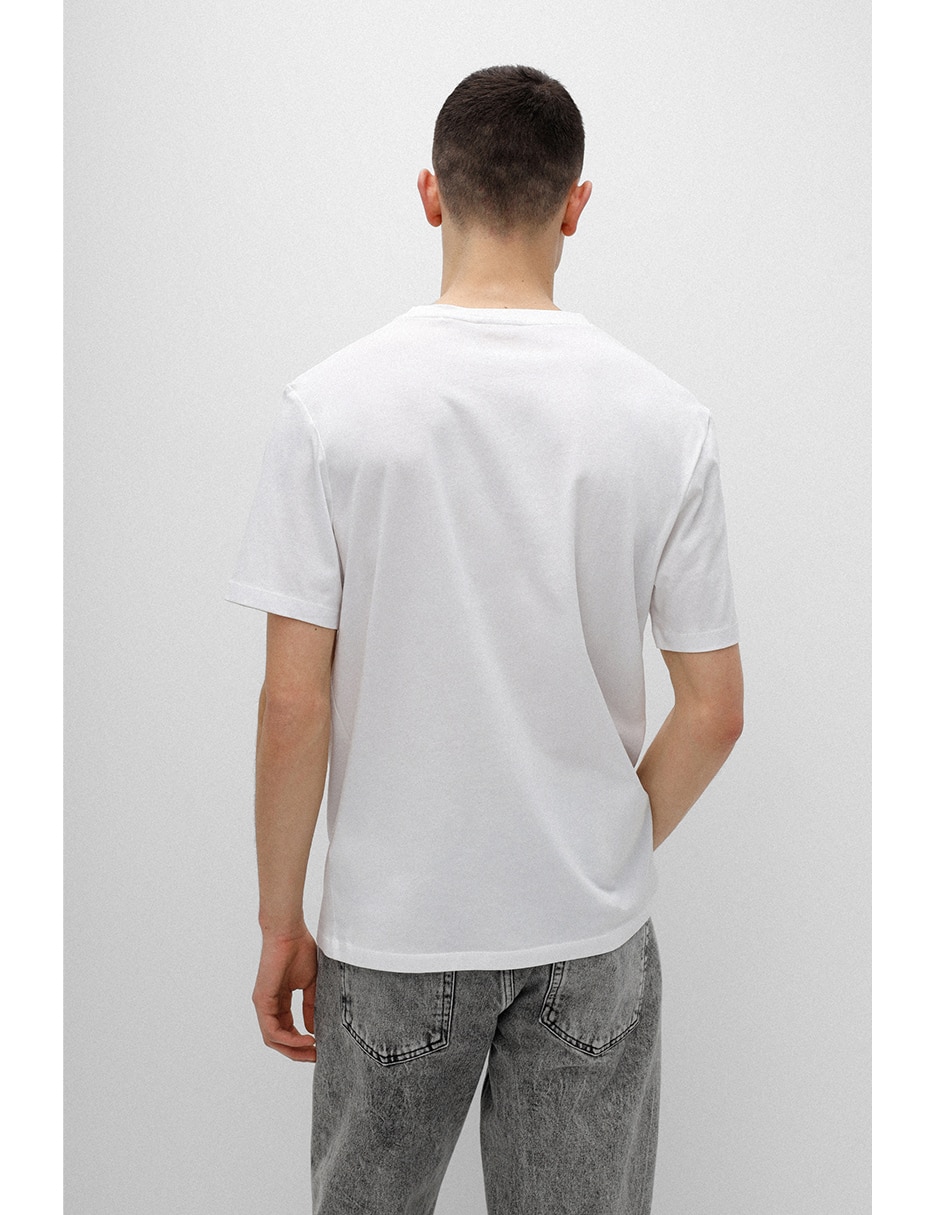 Playera Hugo cuello redondo para hombre