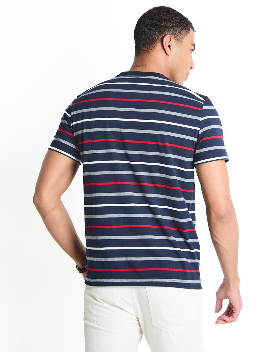 Playera Nautica cuello redondo para hombre