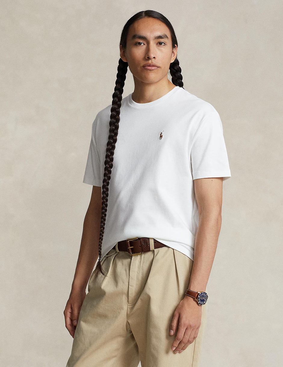 Playera polo rl cuello redondo para hombre