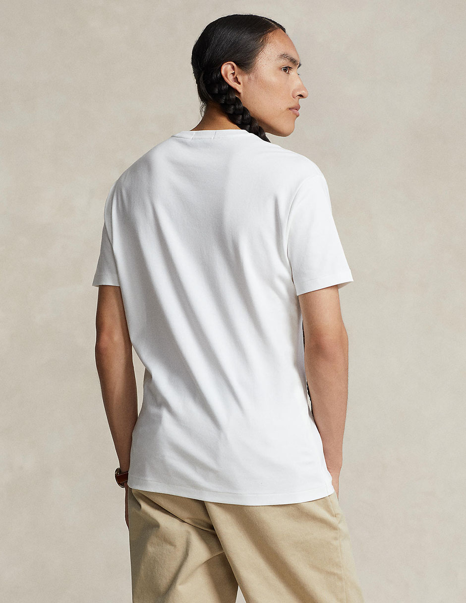 Playera polo rl cuello redondo para hombre