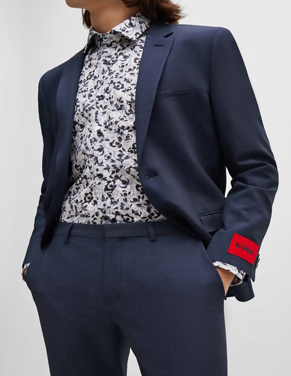 Pantalón business casual de vestir slim Hugo para hombre