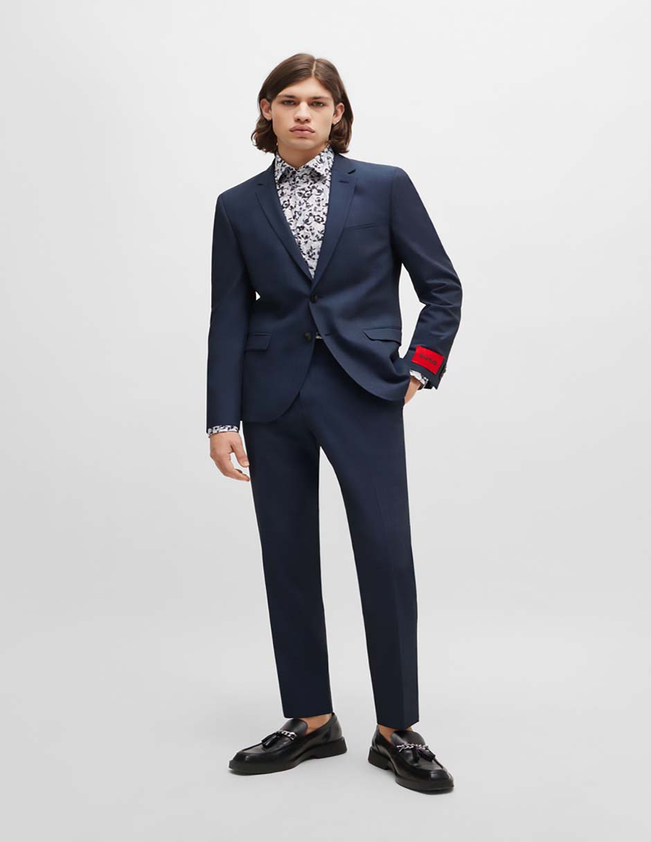 Pantalón business casual slim Hugo para hombre