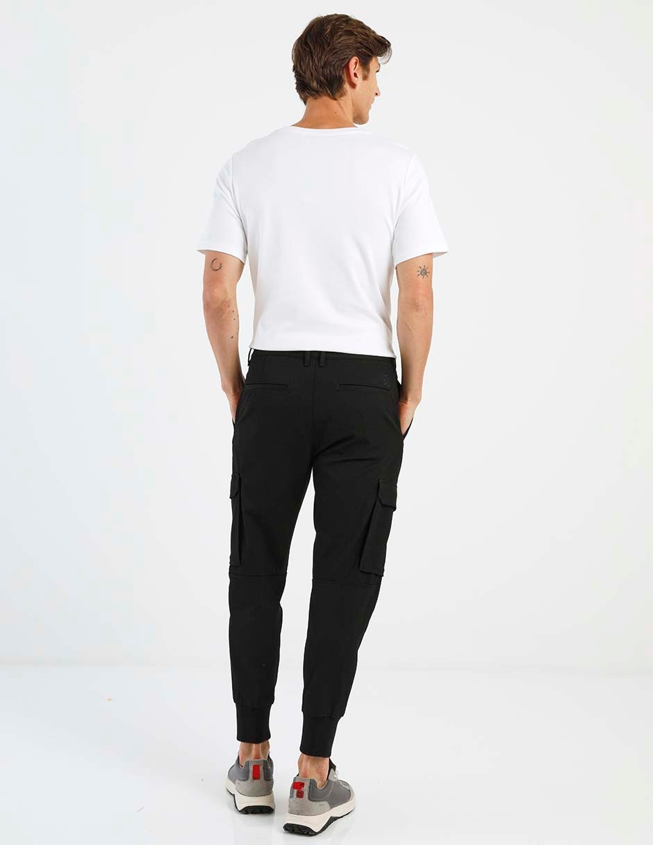 Pantalón recto Hugo de algodón para hombre