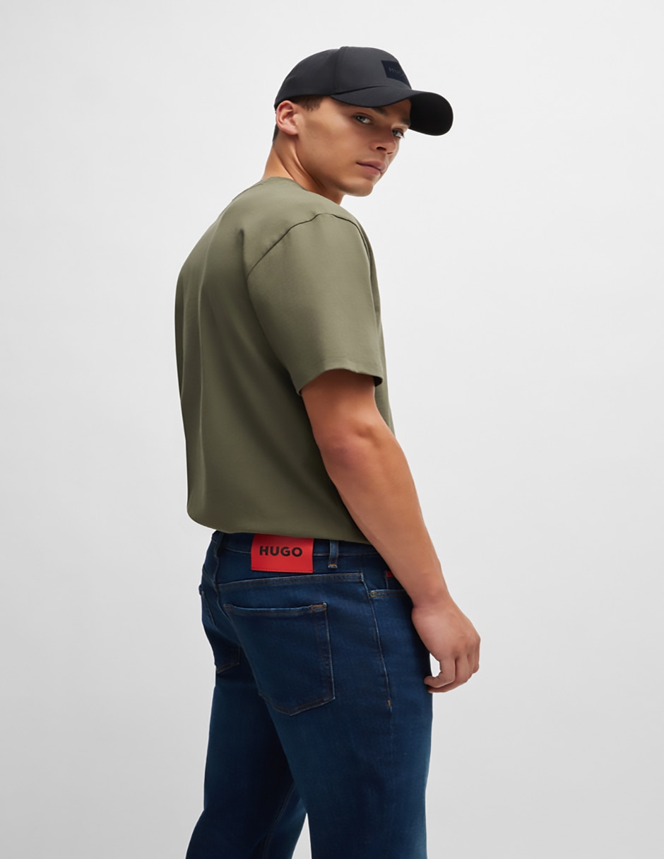 Jeans slim Hugo deslavado para hombre