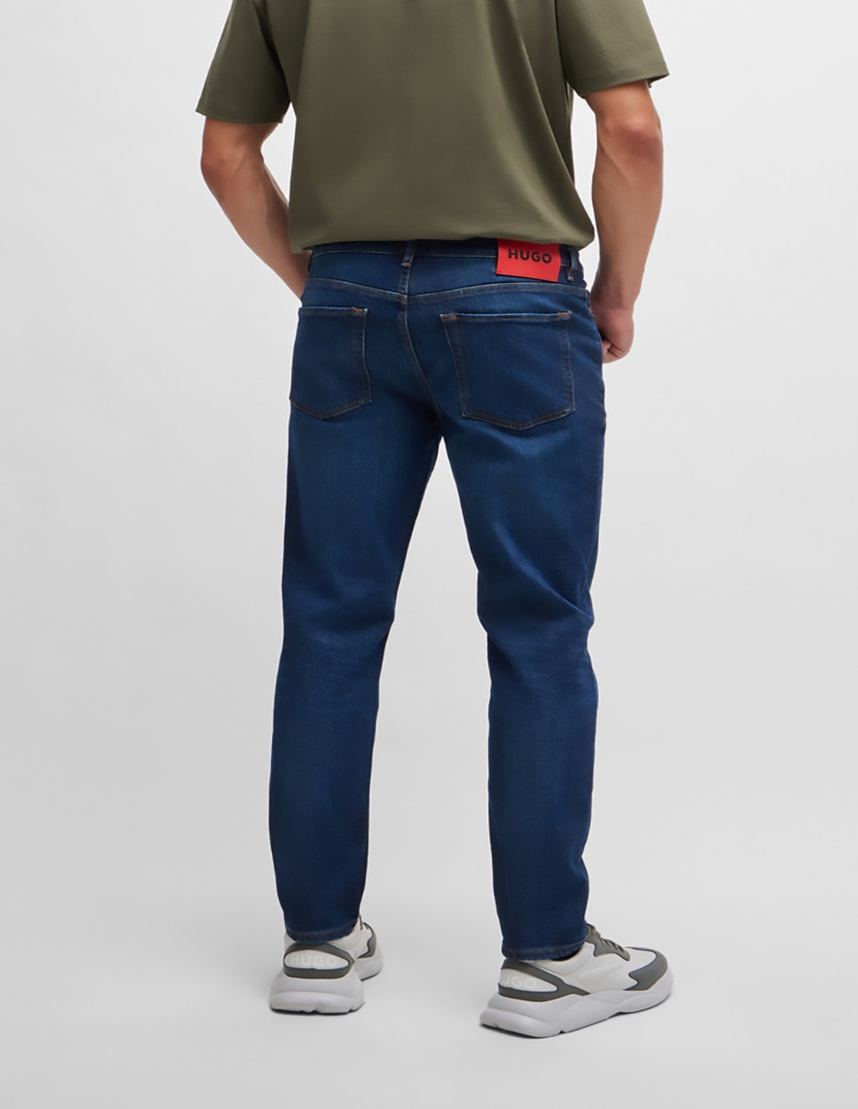 Jeans slim Hugo deslavado para hombre