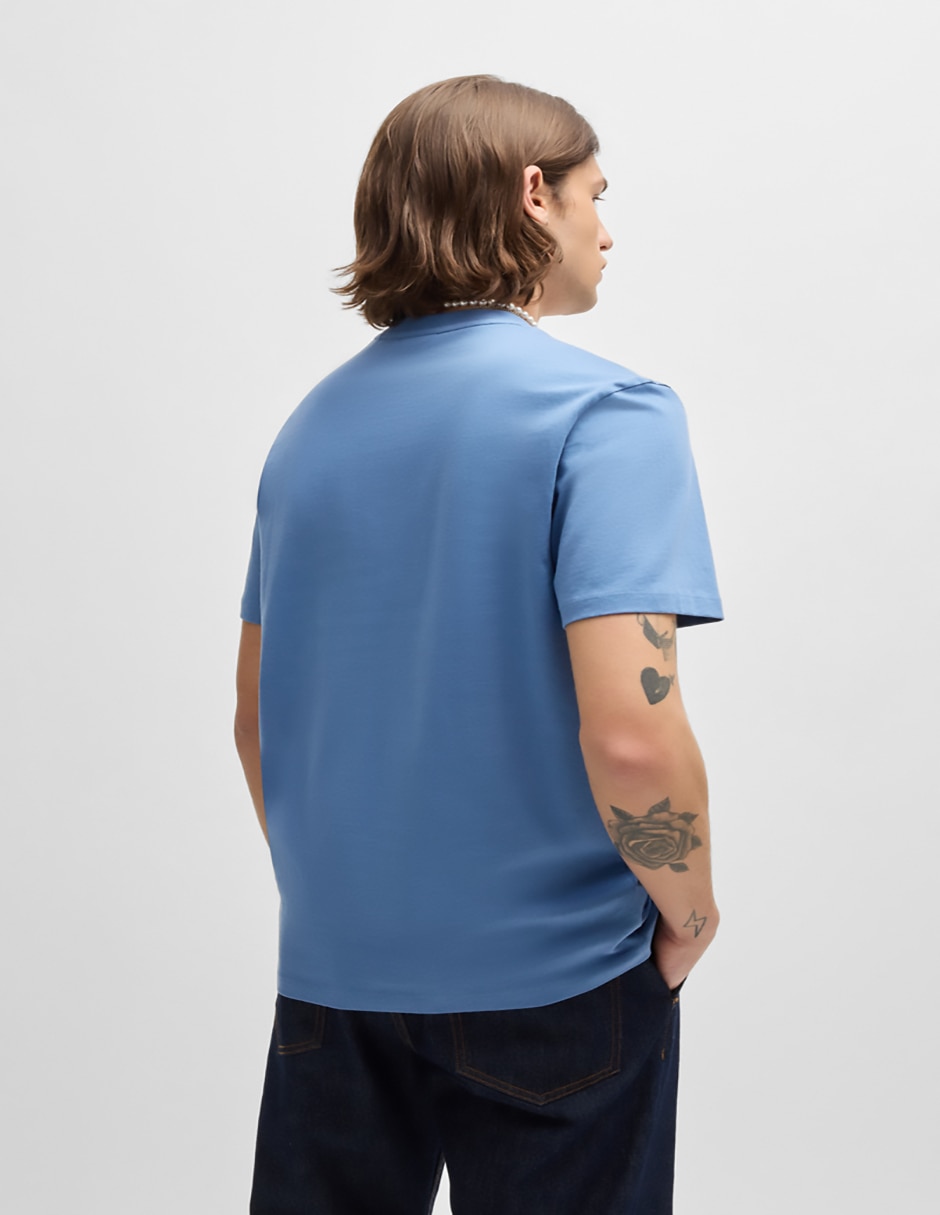 Playera Hugo cuello redondo para hombre