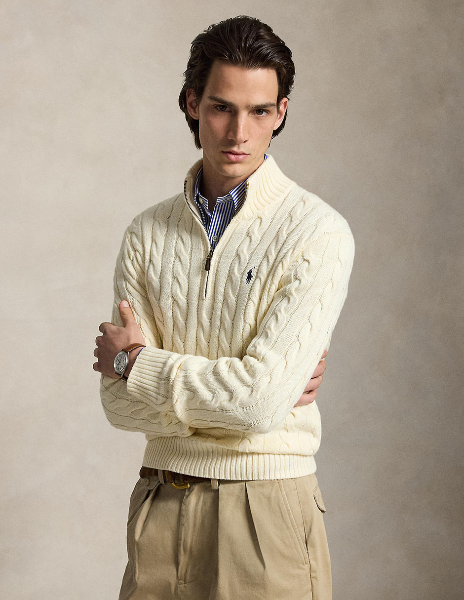 Suéter cuello alto para hombre Suéter cuello alto para hombre
