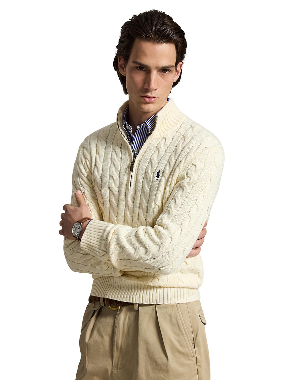 Suéter cuello alto para hombre 2