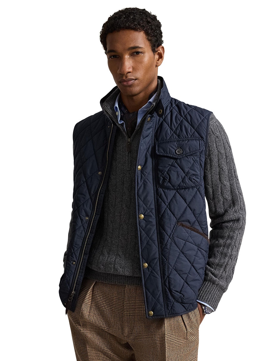 Chaleco con bolsillos para hombre 6