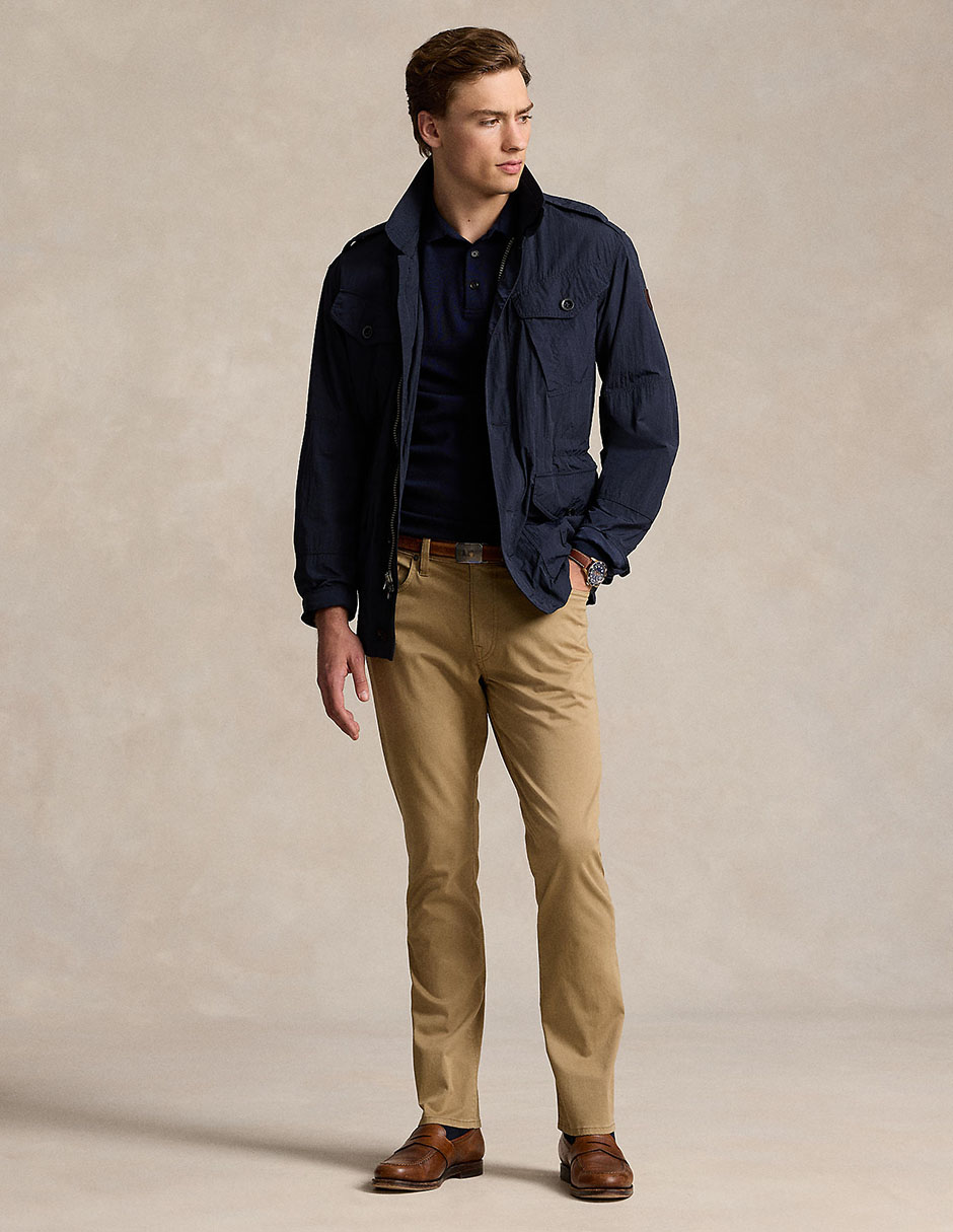 Pantalón slim Polo Rl de algodón para hombre 3