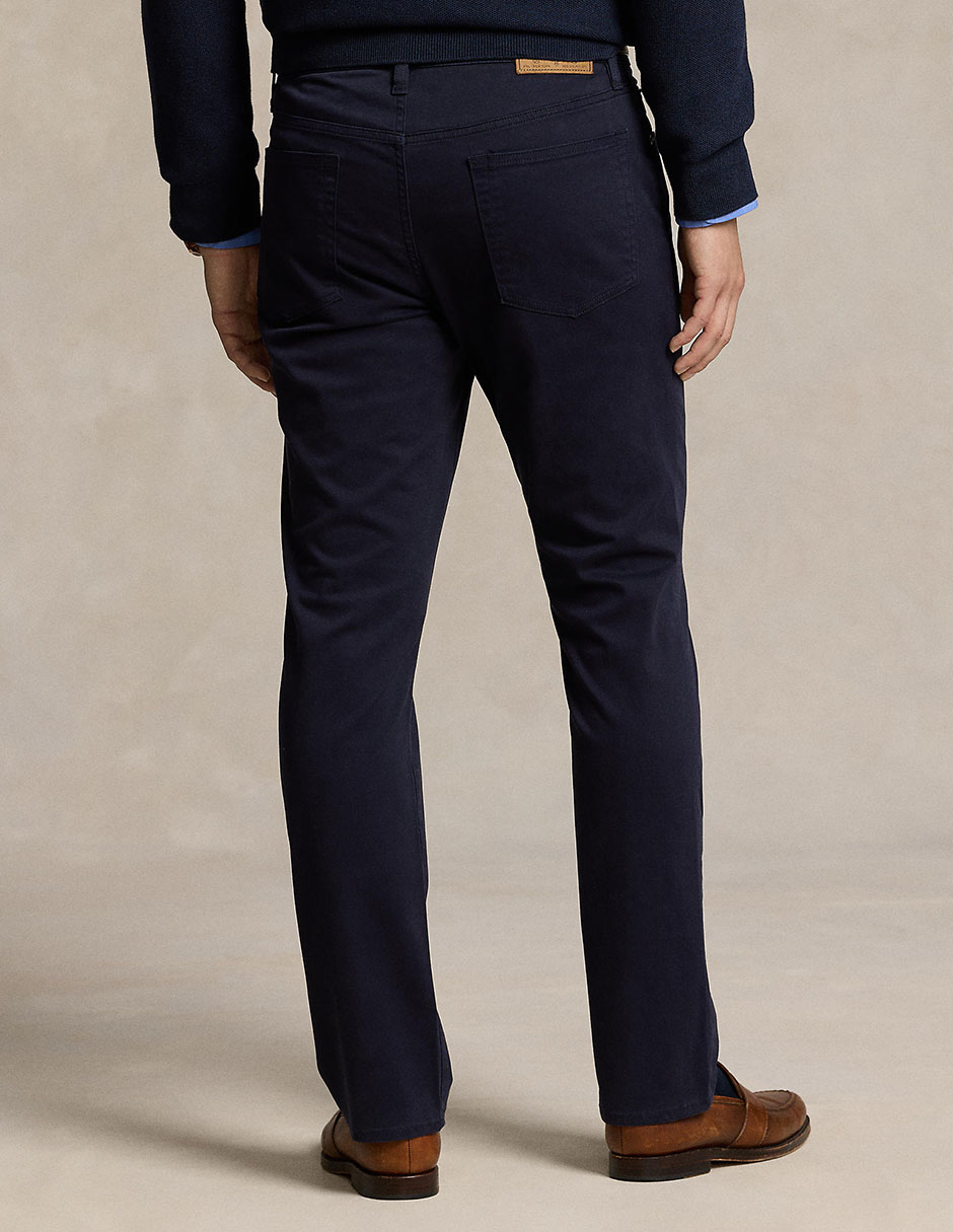 Pantalón casual slim polo rl de algodón para hombre 5