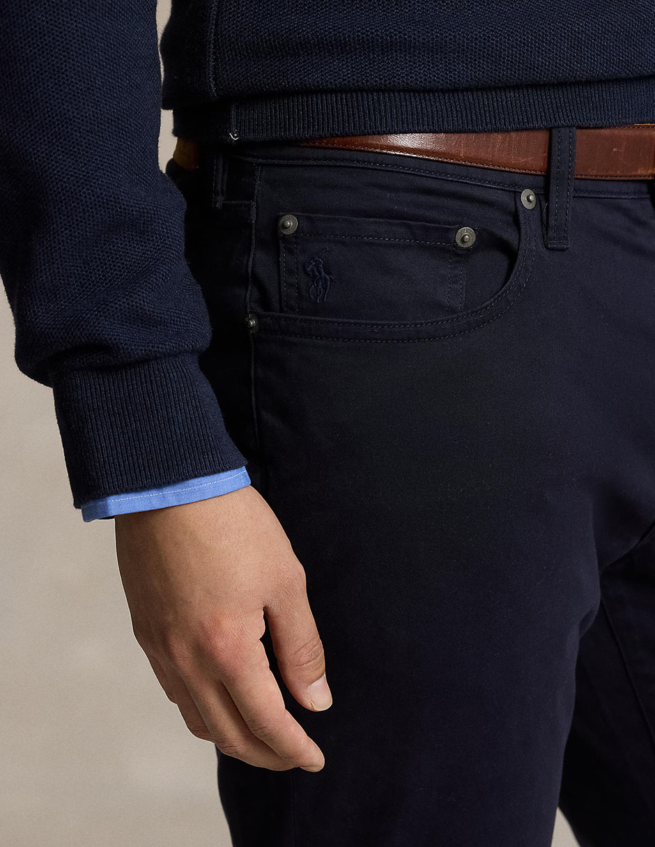Pantalón casual slim polo rl de algodón para hombre 3