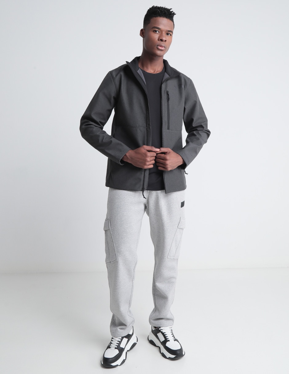 Chamarra casual The North Face con bolsillos para hombre