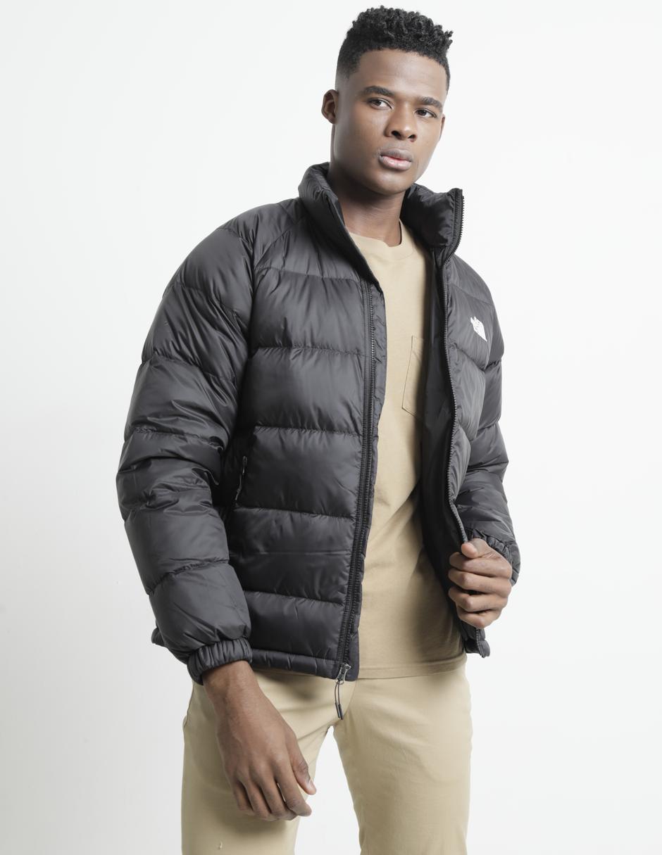 Chamarra acolchada con bolsillos para hombre
