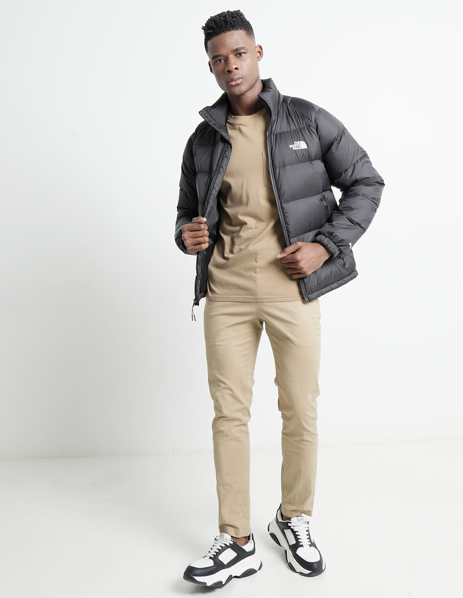 Chamarra acolchada con bolsillos para hombre 3