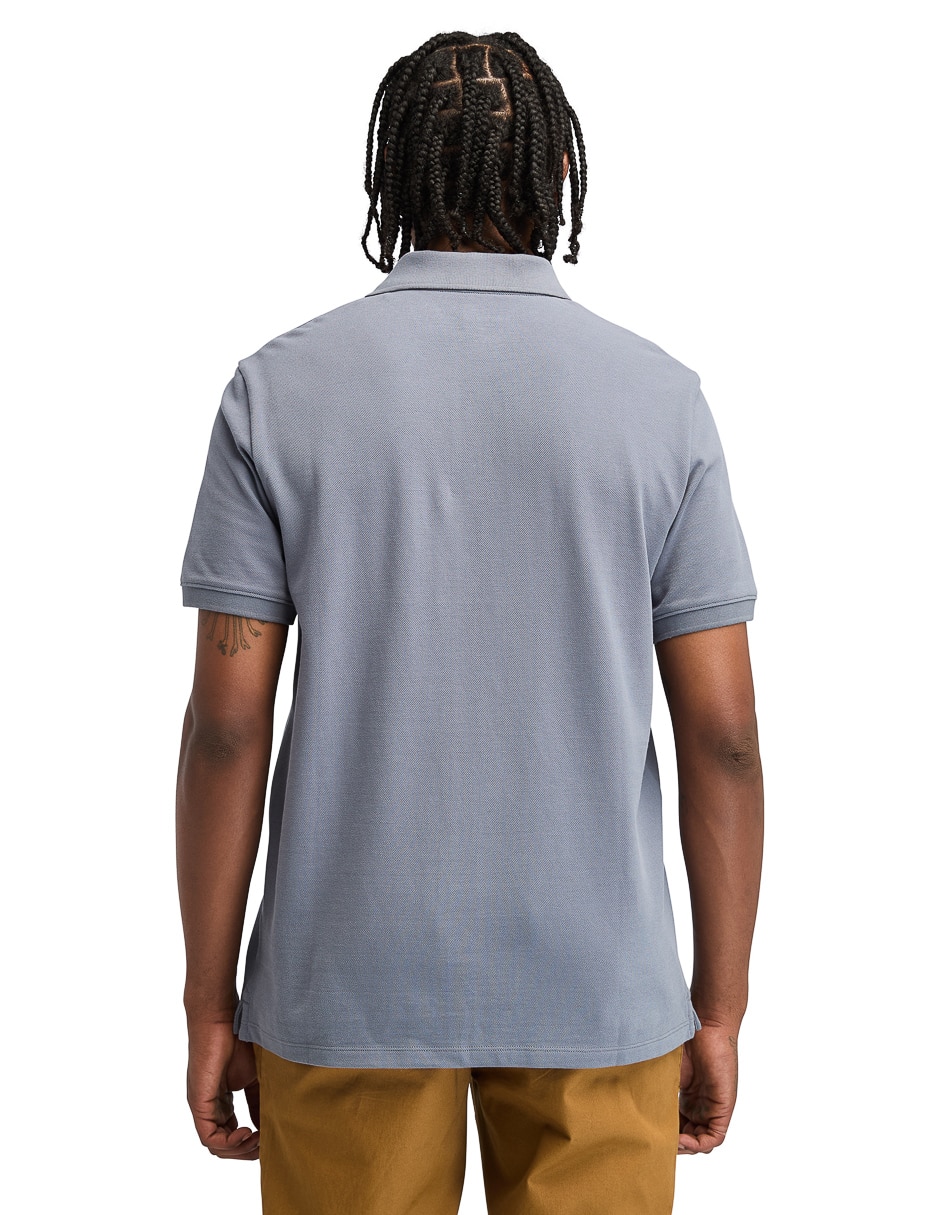 Playera tipo polo Timberland Knit para hombre