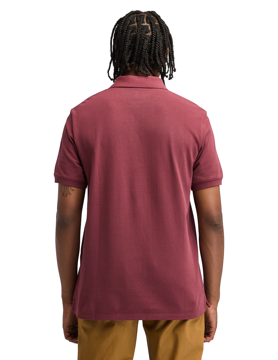 Playera tipo polo Timberland Knit para hombre