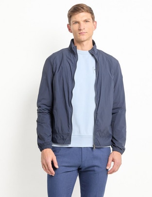 Chamarra casual con bolsillos para hombre Chamarra casual con bolsillos para hombre