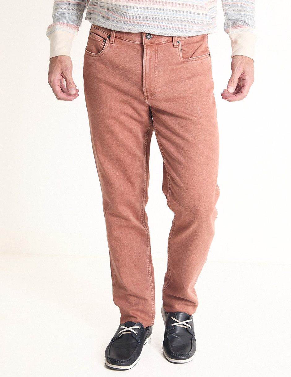 Pantalón casual slim de algodón para hombre Pantalón casual slim de algodón para hombre