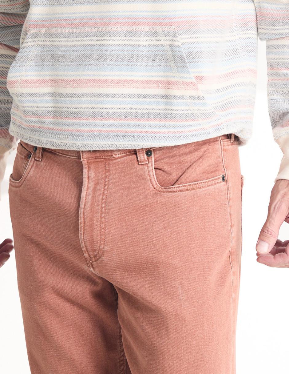 Pantalón casual slim Faherty de algodón para hombre