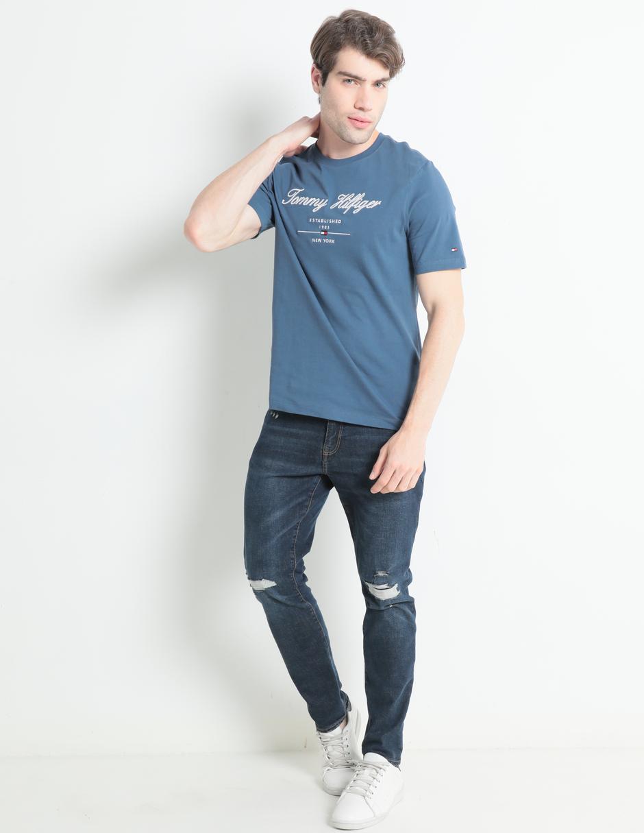 Playera cuello redondo para hombre