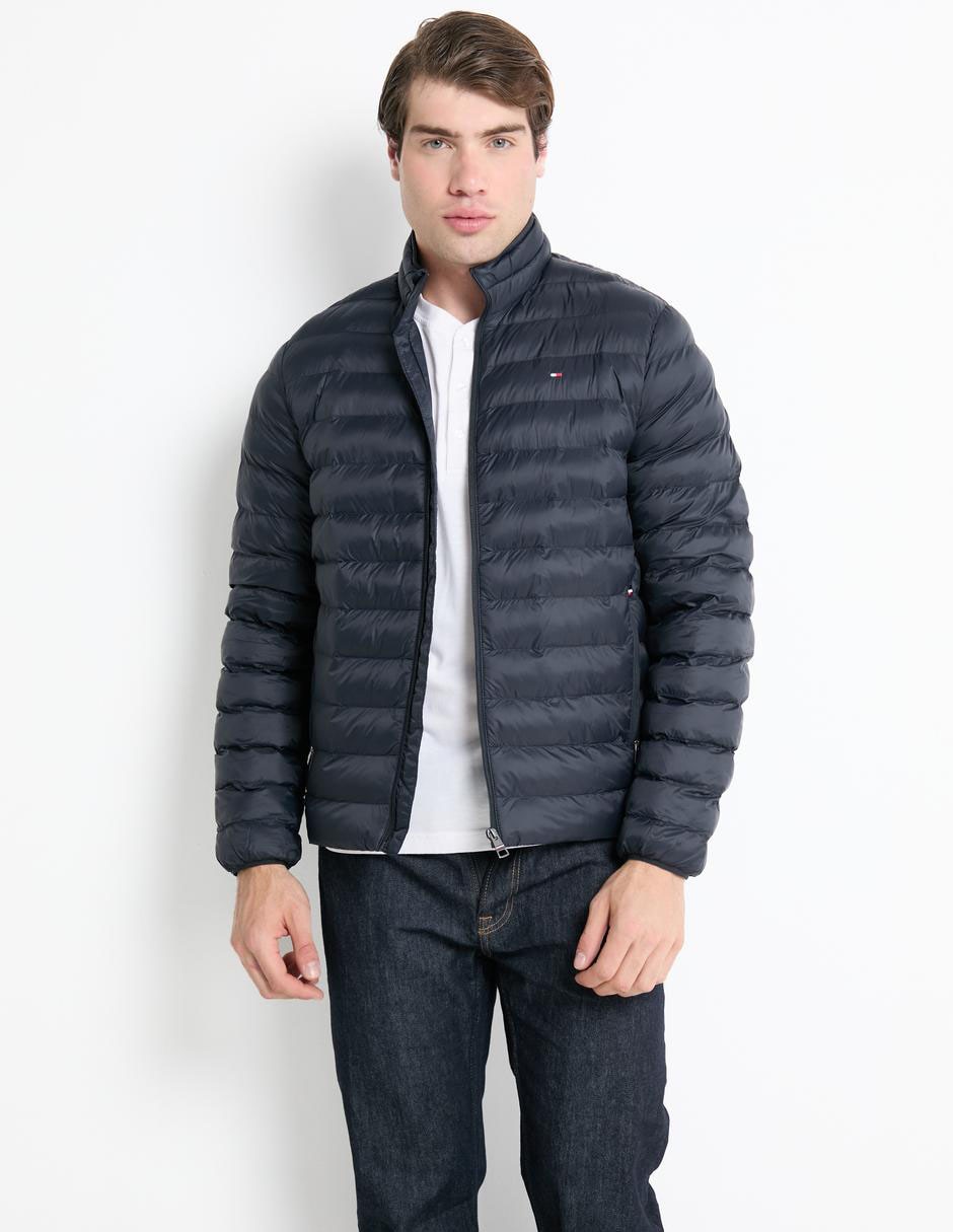 Chamarra acolchada con bolsillos para hombre Chamarra acolchada con bolsillos para hombre
