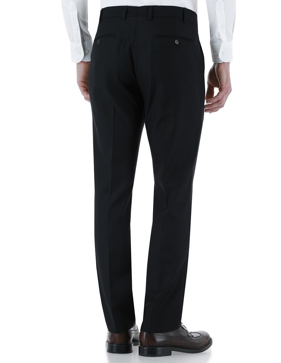Pantalón business casual slim de lana para hombre 2