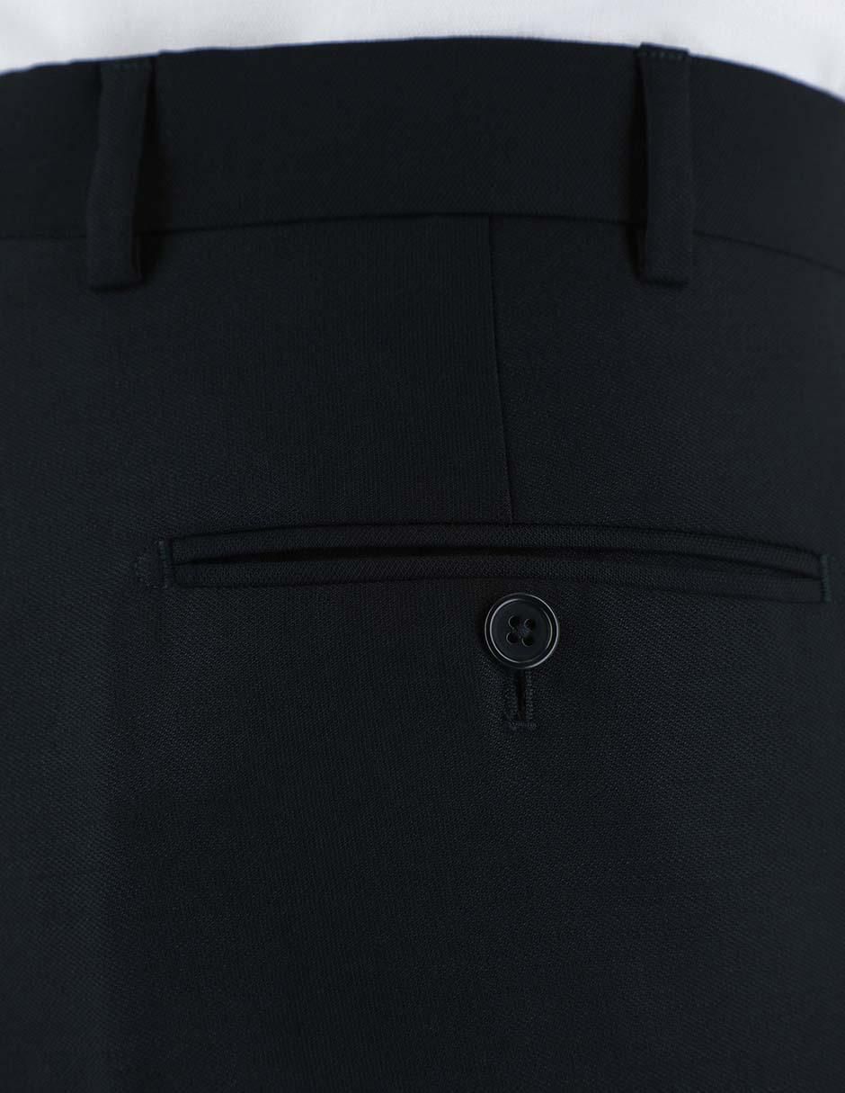 Pantalón business casual slim de lana para hombre 3