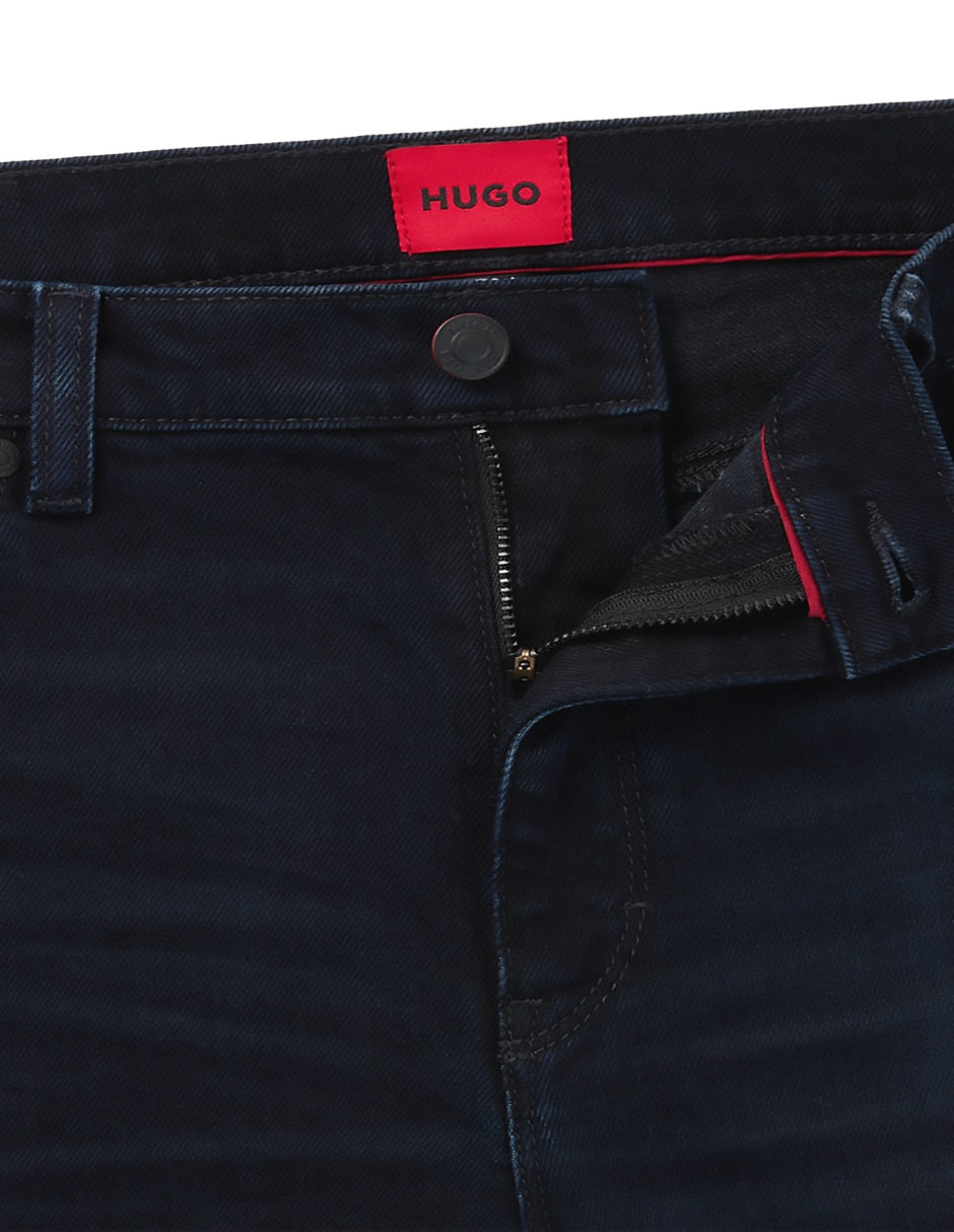 Jeans slim HUGO lavado obscuro para hombre