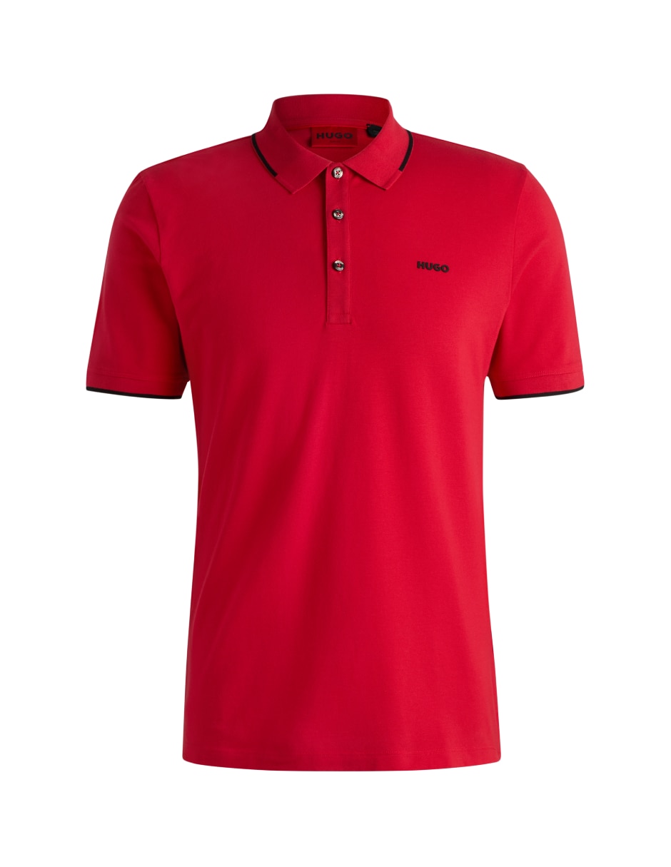 Playera tipo polo Hugo para hombre