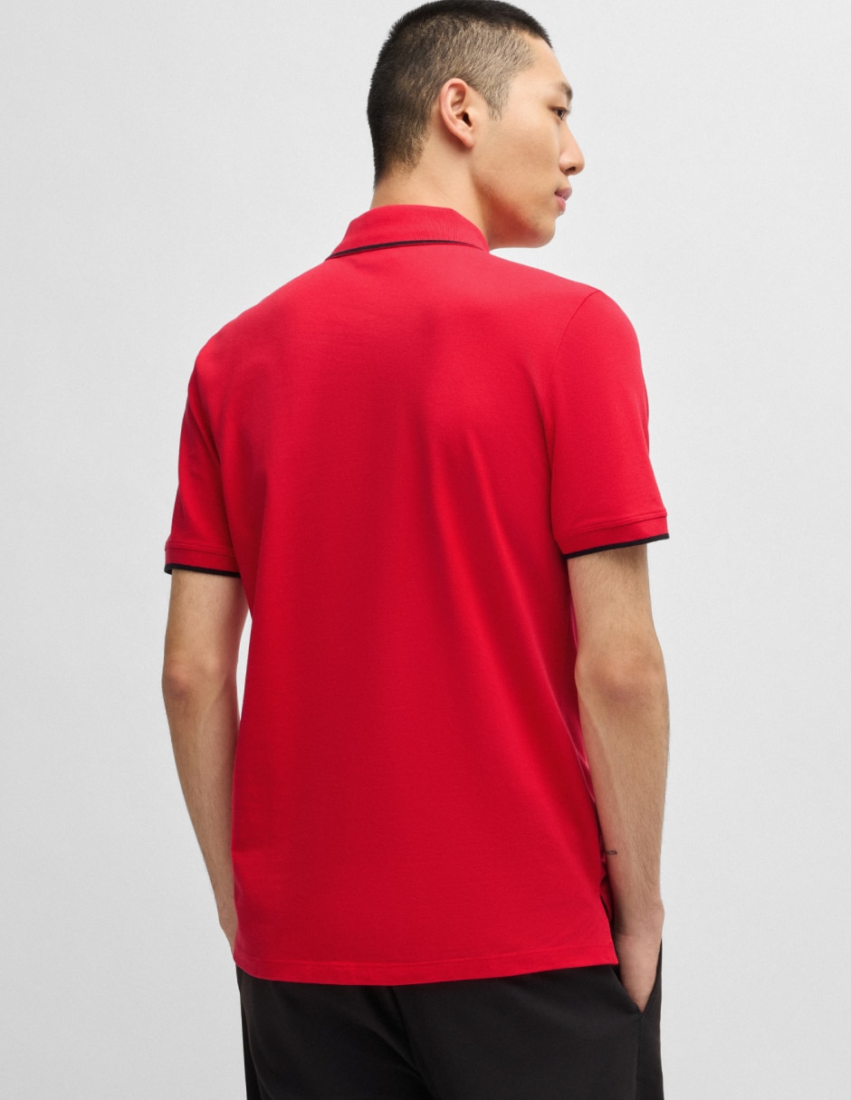 Playera tipo polo Hugo para hombre