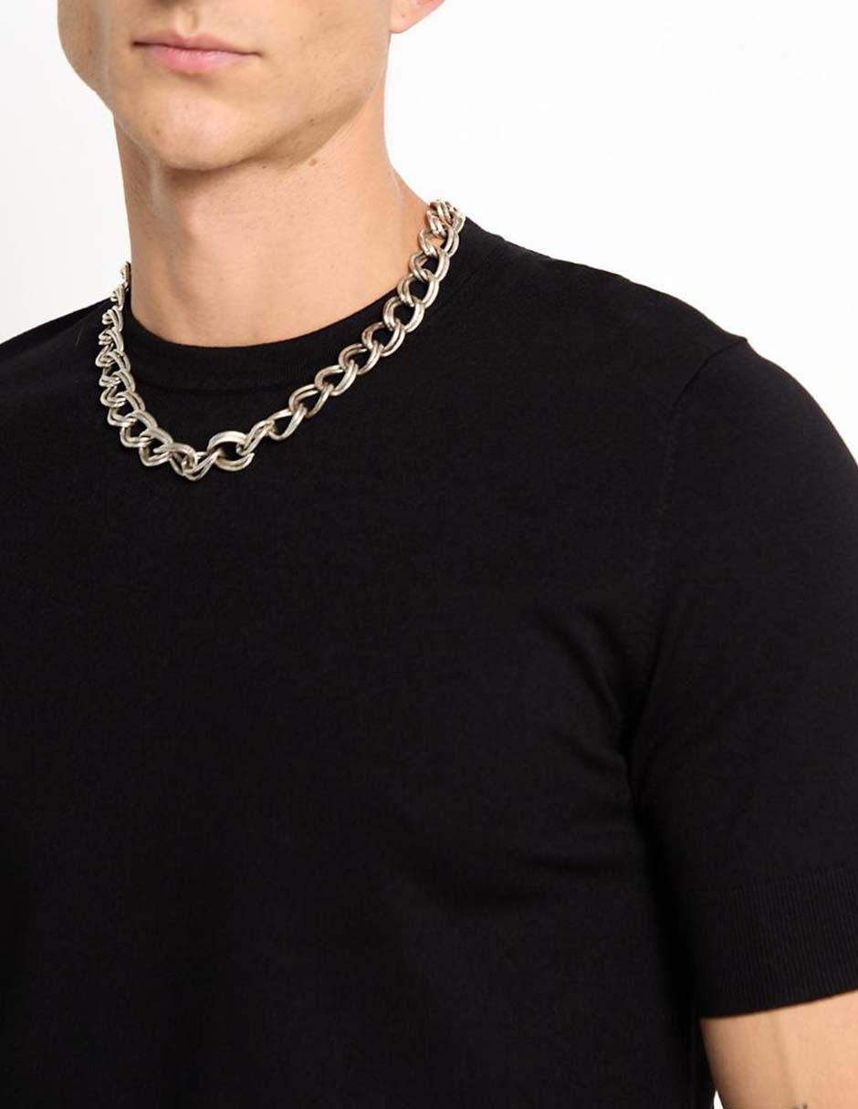 Playera Hugo cuello redondo para hombre