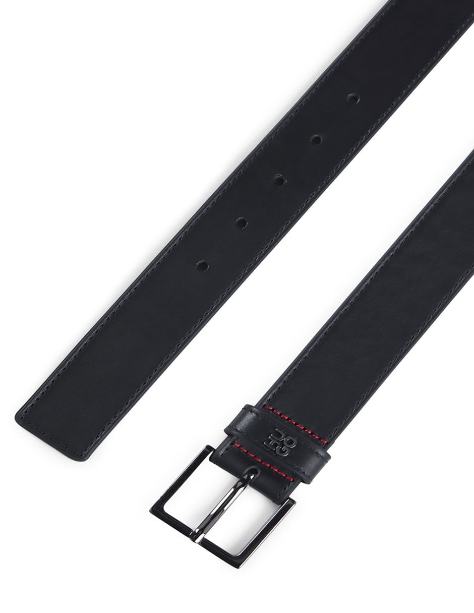 Cinturón Hugo de piel para hombre