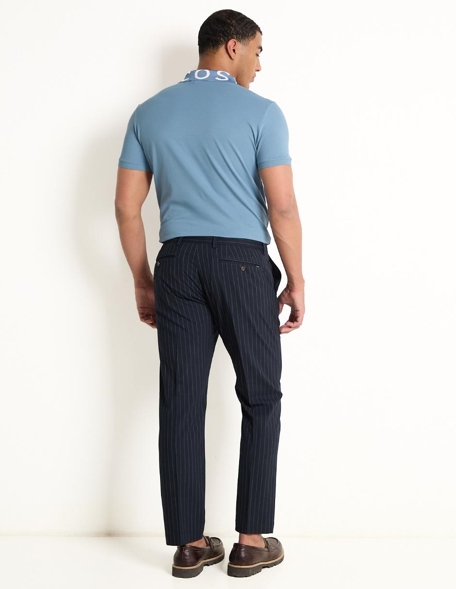 Pantalón casual slim polo rl de algodón para hombre 4