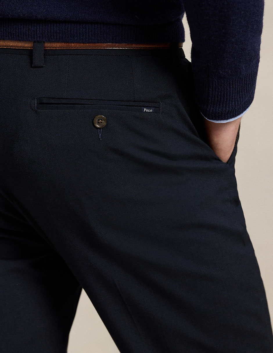 Pantalón de vestir slim polo rl de algodón para hombre 2