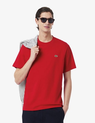 Playera carry over cuello redondo para hombre