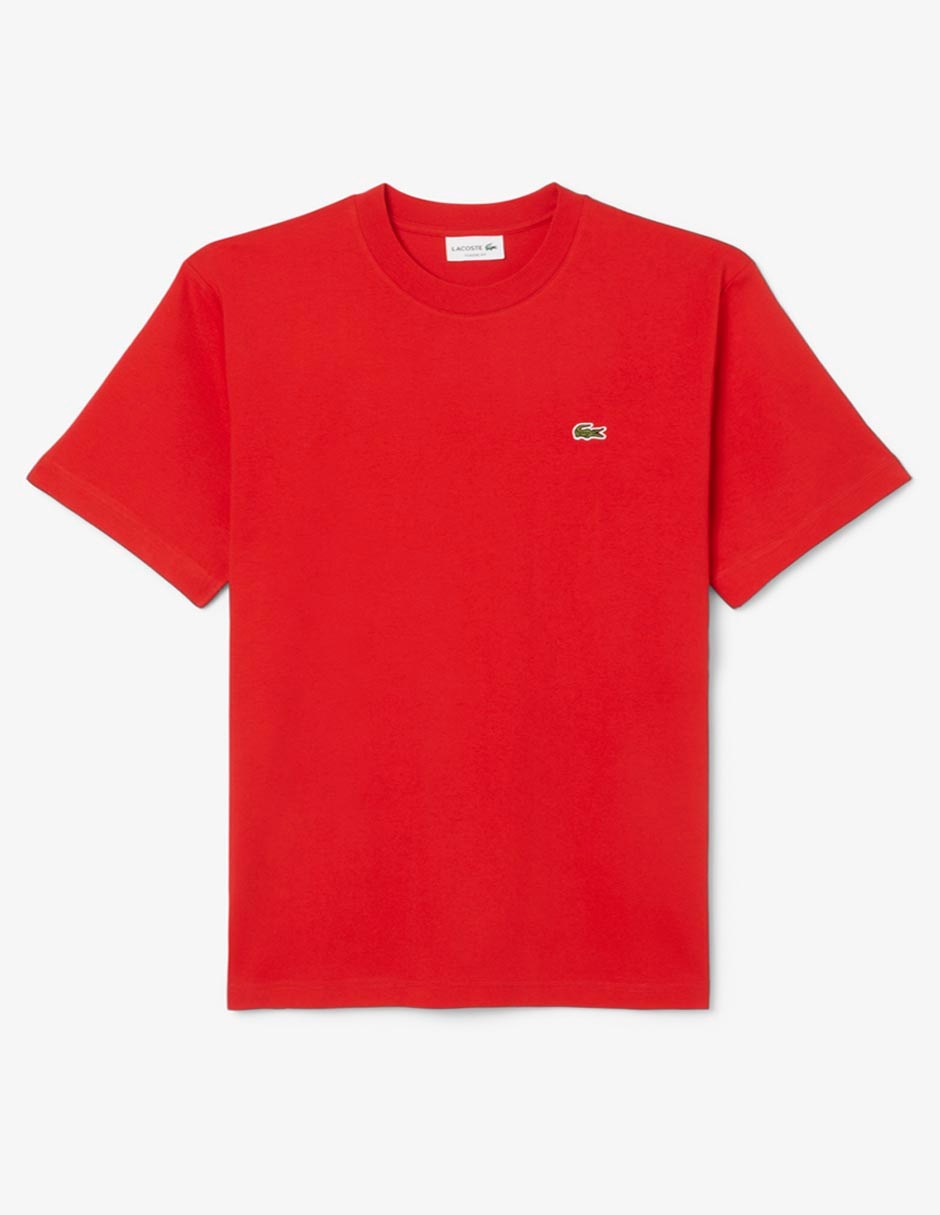 Playera Lacoste carry over cuello redondo para hombre